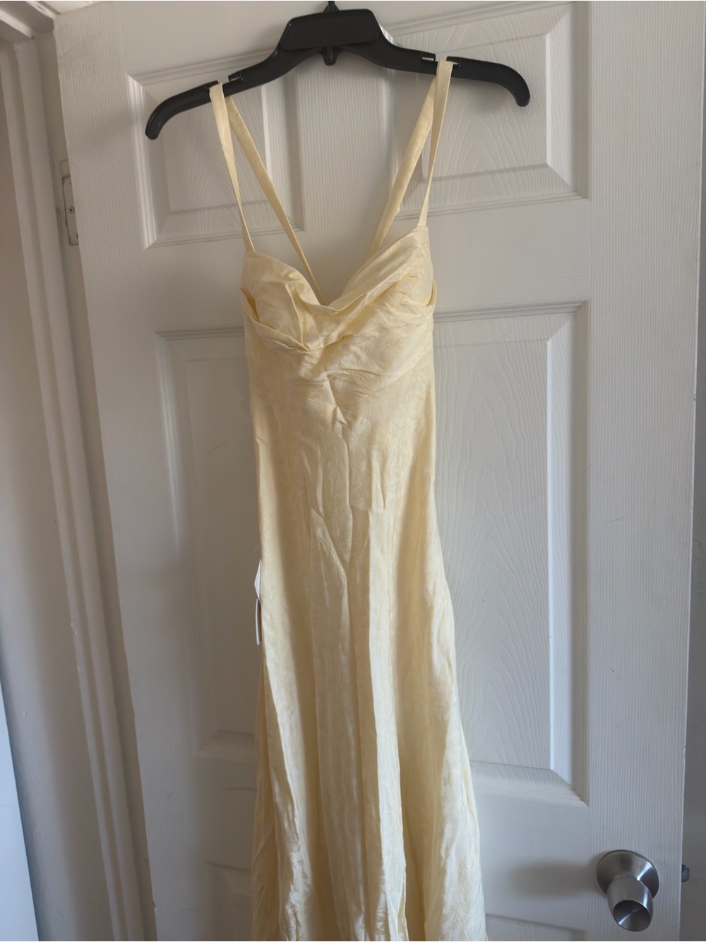 Azazie Butter Yellow Formal Dress